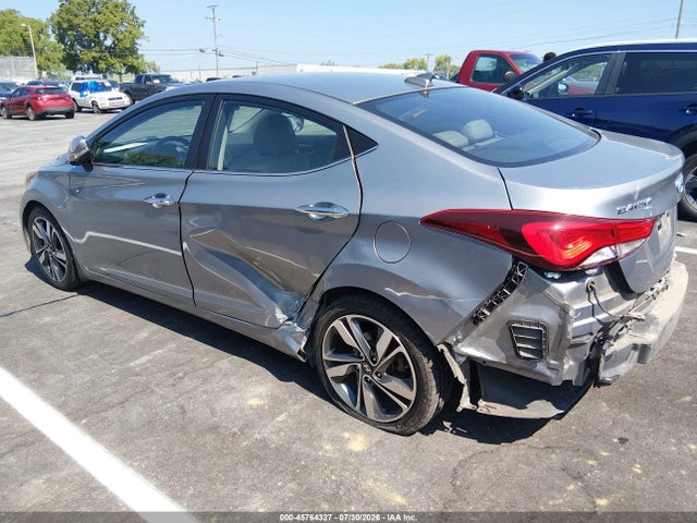 2016 Hyundai Elantra Limited მანქანა იყიდება აუქციონზე, vin: KMHDH4AE6GU523159, აუქციონის ნომერი: 45764327