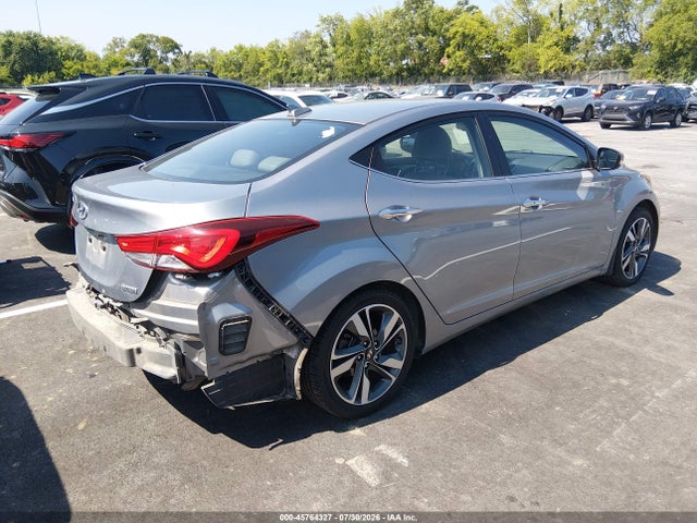 2016 Hyundai Elantra Limited მანქანა იყიდება აუქციონზე, vin: KMHDH4AE6GU523159, აუქციონის ნომერი: 45764327