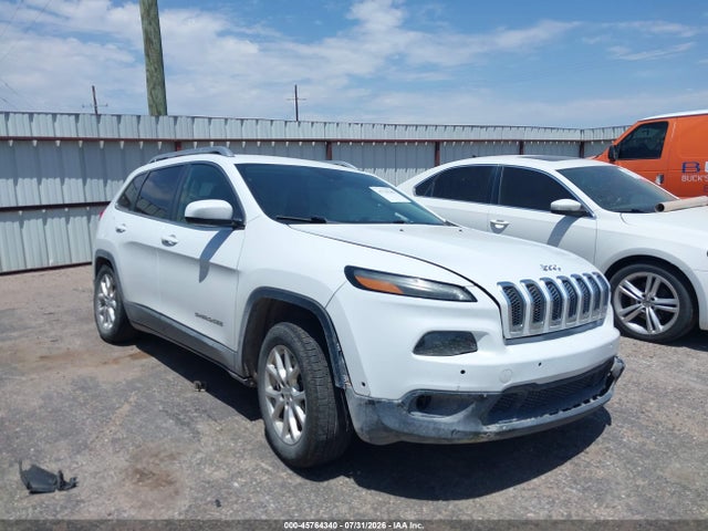 2015 Jeep Cherokee Latitude მანქანა იყიდება აუქციონზე, vin: 1C4PJLCB7FW690653, აუქციონის ნომერი: 45764340