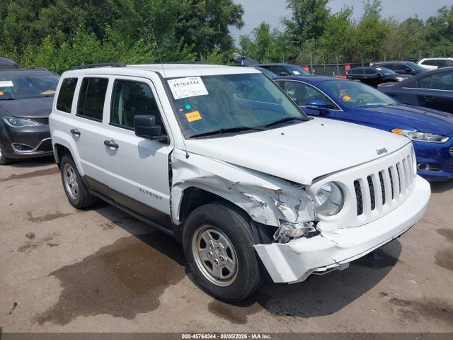 2017 Jeep Patriot Sport მანქანა იყიდება აუქციონზე, vin: 1C4NJPBB0HD203999, აუქციონის ნომერი: 45764344