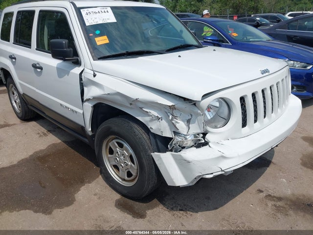2017 Jeep Patriot Sport მანქანა იყიდება აუქციონზე, vin: 1C4NJPBB0HD203999, აუქციონის ნომერი: 45764344