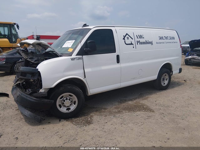 Aukcja sprzedaży 2024 Chevrolet Express Cargo Rwd 2500 Regular Wheelbase Wt, vin: 1GCWGAFPXR1232211, numer aukcji: 45764379