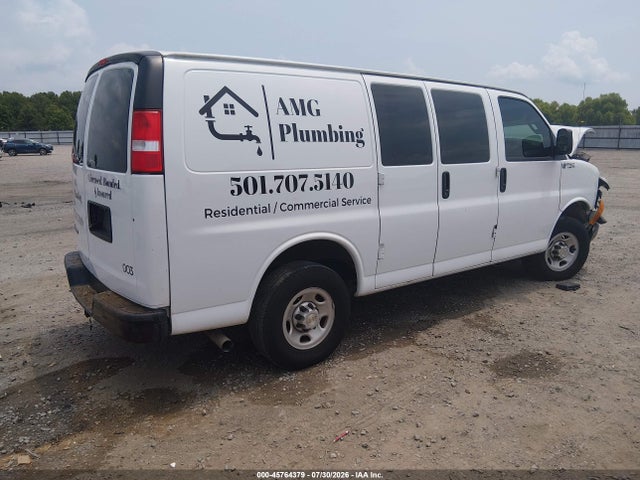 Aukcja sprzedaży 2024 Chevrolet Express Cargo Rwd 2500 Regular Wheelbase Wt, vin: 1GCWGAFPXR1232211, numer aukcji: 45764379