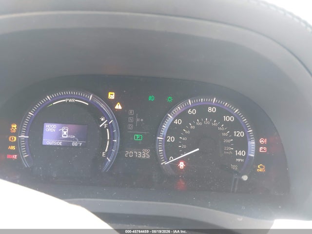 45764459 :رقم المزاد ، JTHBB1BA4A2034963 vin ، 2010 Lexus Hs 250h Premium مزاد بيع