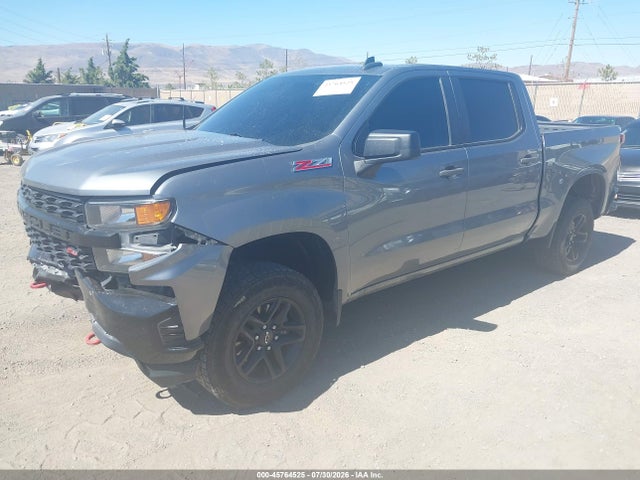 3GCPYCEF6MG288081 Chevrolet Silverado 1500 4wd Short Bed Custom Trail Boss