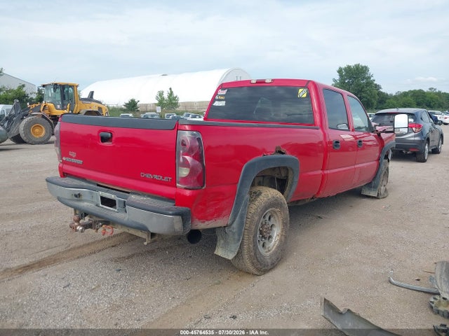 2004 Chevrolet Silverado 2500hd Ls მანქანა იყიდება აუქციონზე, vin: 1GCHK23104F138976, აუქციონის ნომერი: 45764535