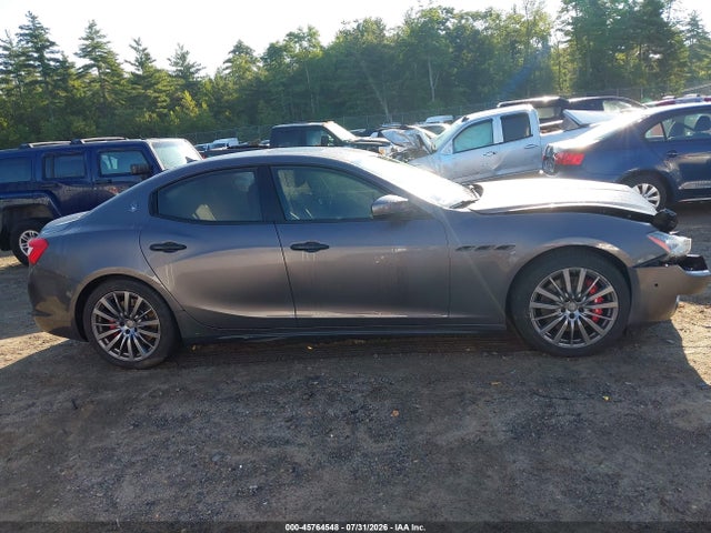 2019 Maserati Ghibli S Q4 მანქანა იყიდება აუქციონზე, vin: ZAM57YTA5K1337499, აუქციონის ნომერი: 45764548
