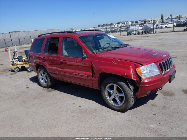 2002 Jeep Grand Cherokee Limited მანქანა იყიდება აუქციონზე, vin: 1J8GW58NX2C304568, აუქციონის ნომერი: 45764565