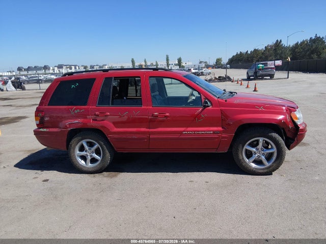 2002 Jeep Grand Cherokee Limited მანქანა იყიდება აუქციონზე, vin: 1J8GW58NX2C304568, აუქციონის ნომერი: 45764565
