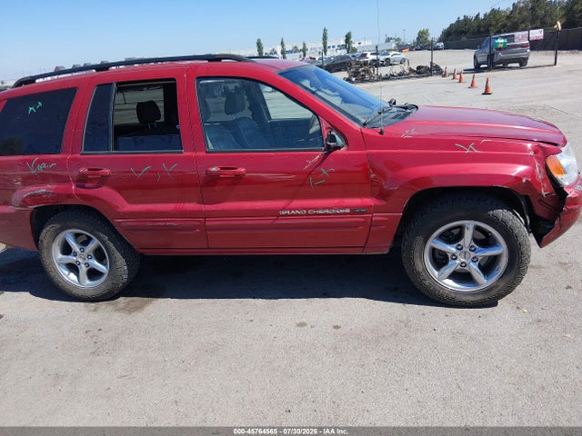 2002 Jeep Grand Cherokee Limited მანქანა იყიდება აუქციონზე, vin: 1J8GW58NX2C304568, აუქციონის ნომერი: 45764565