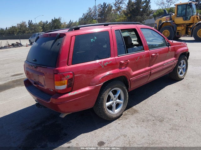 2002 Jeep Grand Cherokee Limited მანქანა იყიდება აუქციონზე, vin: 1J8GW58NX2C304568, აუქციონის ნომერი: 45764565