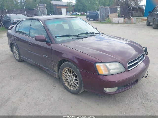 2001 Subaru Legacy Gt Limited მანქანა იყიდება აუქციონზე, vin: 4S3BE656X17200547, აუქციონის ნომერი: 45764615