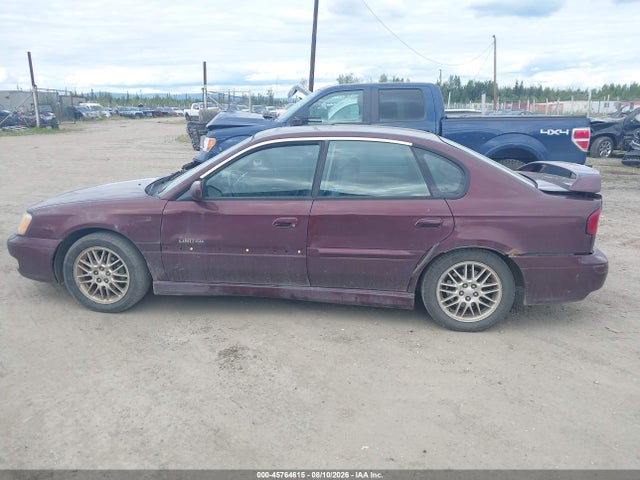 2001 Subaru Legacy Gt Limited მანქანა იყიდება აუქციონზე, vin: 4S3BE656X17200547, აუქციონის ნომერი: 45764615