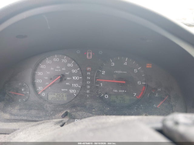 2001 Subaru Legacy Gt Limited მანქანა იყიდება აუქციონზე, vin: 4S3BE656X17200547, აუქციონის ნომერი: 45764615