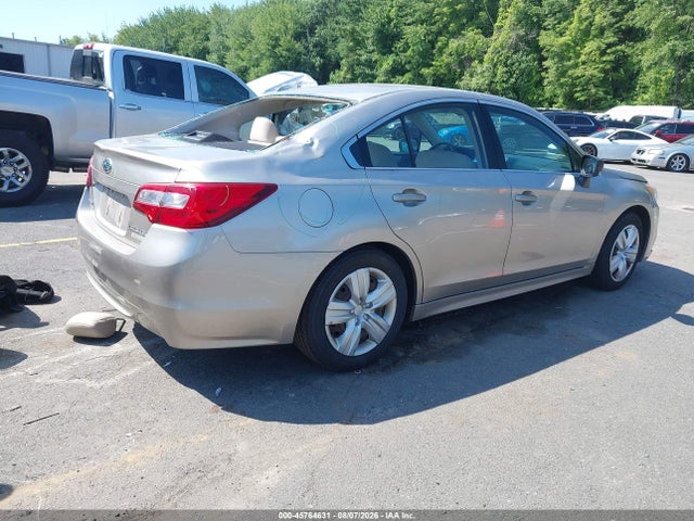 2016 Subaru Legacy 2.5i მანქანა იყიდება აუქციონზე, vin: 4S3BNAA6XG3050593, აუქციონის ნომერი: 45764631