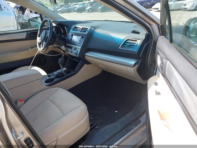 2016 Subaru Legacy 2.5i მანქანა იყიდება აუქციონზე, vin: 4S3BNAA6XG3050593, აუქციონის ნომერი: 45764631