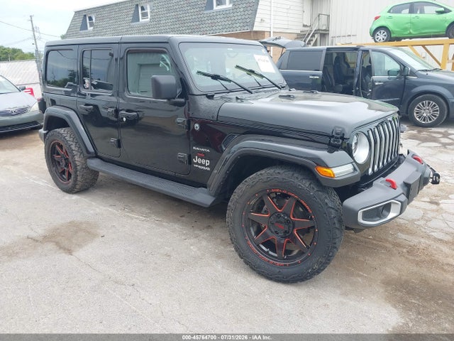 2022 Jeep Wrangler Unlimited Sahara 4x4 მანქანა იყიდება აუქციონზე, vin: 1C4HJXEN9NW118615, აუქციონის ნომერი: 45764700