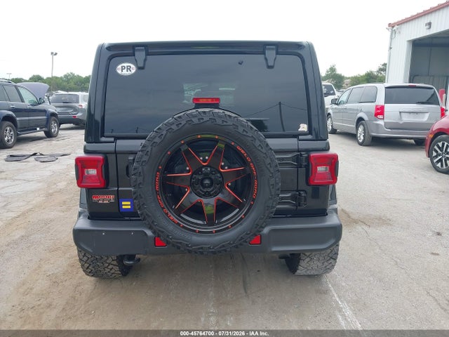 2022 Jeep Wrangler Unlimited Sahara 4x4 მანქანა იყიდება აუქციონზე, vin: 1C4HJXEN9NW118615, აუქციონის ნომერი: 45764700