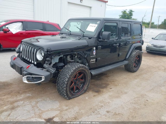 2022 Jeep Wrangler Unlimited Sahara 4x4 მანქანა იყიდება აუქციონზე, vin: 1C4HJXEN9NW118615, აუქციონის ნომერი: 45764700