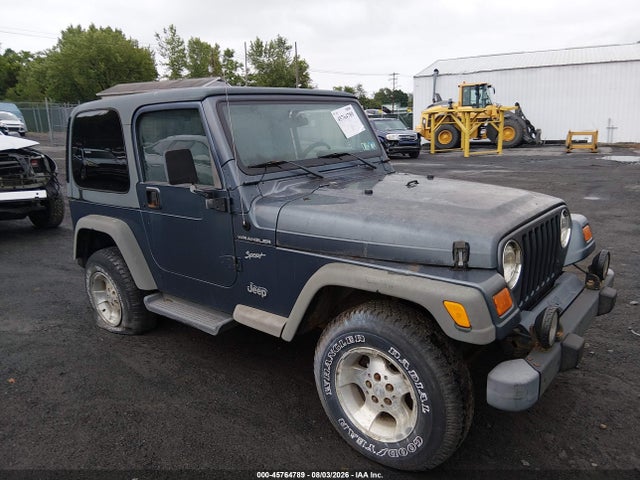 Продажа на аукционе авто 2002 Jeep Wrangler Sport, vin: 1J4FA49S82P738233, номер лота: 45764789