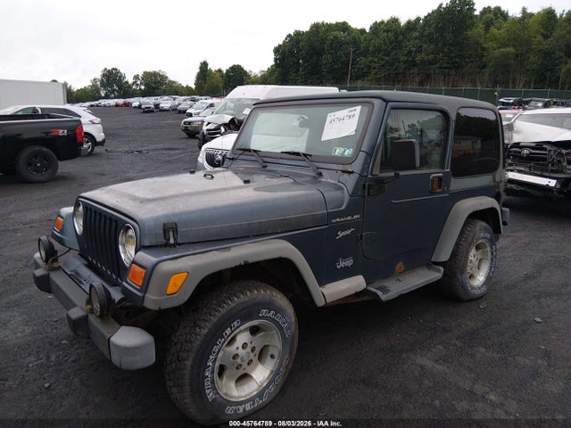 Продажа на аукционе авто 2002 Jeep Wrangler Sport, vin: 1J4FA49S82P738233, номер лота: 45764789