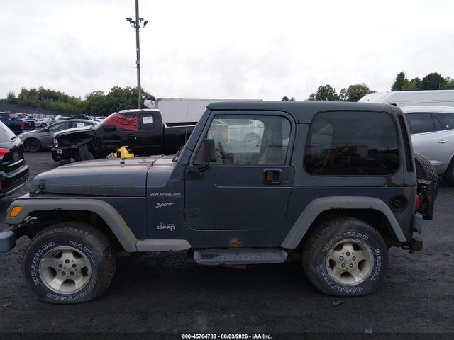 Продажа на аукционе авто 2002 Jeep Wrangler Sport, vin: 1J4FA49S82P738233, номер лота: 45764789
