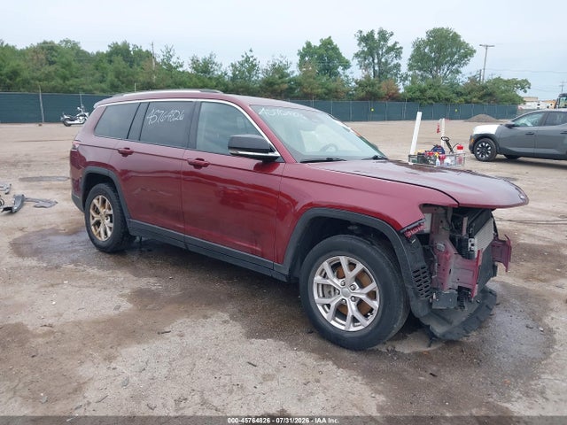 2021 Jeep Grand Cherokee L Limited 4x4 მანქანა იყიდება აუქციონზე, vin: 1C4RJKBG3M8121347, აუქციონის ნომერი: 45764826