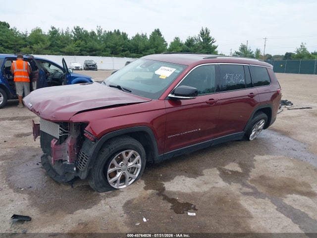 2021 Jeep Grand Cherokee L Limited 4x4 მანქანა იყიდება აუქციონზე, vin: 1C4RJKBG3M8121347, აუქციონის ნომერი: 45764826