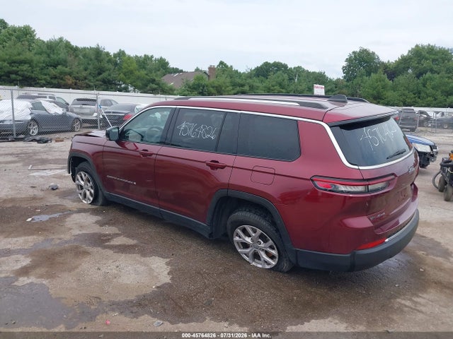 2021 Jeep Grand Cherokee L Limited 4x4 მანქანა იყიდება აუქციონზე, vin: 1C4RJKBG3M8121347, აუქციონის ნომერი: 45764826