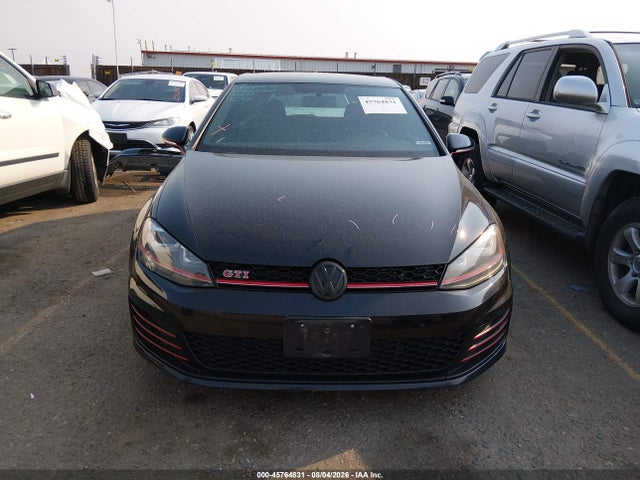 2015 Volkswagen Golf Gti 2.0t S W/performance Package 2-door მანქანა იყიდება აუქციონზე, vin: 3VWY47AU1FM056016, აუქციონის ნომერი: 45764831