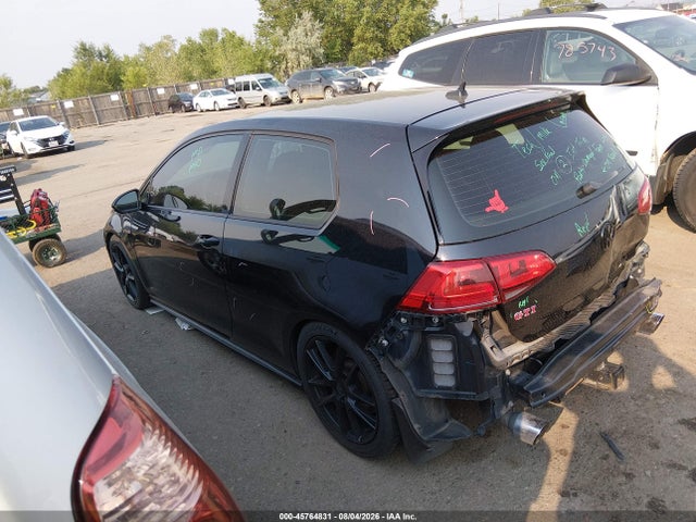 2015 Volkswagen Golf Gti 2.0t S W/performance Package 2-door მანქანა იყიდება აუქციონზე, vin: 3VWY47AU1FM056016, აუქციონის ნომერი: 45764831