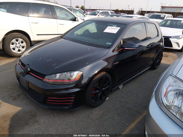 2015 Volkswagen Golf Gti 2.0t S W/performance Package 2-door მანქანა იყიდება აუქციონზე, vin: 3VWY47AU1FM056016, აუქციონის ნომერი: 45764831