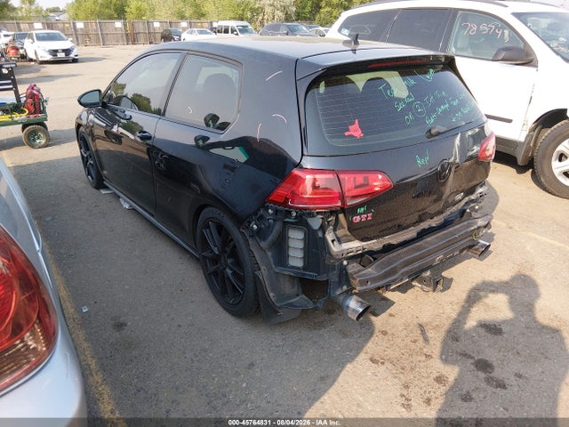 2015 Volkswagen Golf Gti 2.0t S W/performance Package 2-door მანქანა იყიდება აუქციონზე, vin: 3VWY47AU1FM056016, აუქციონის ნომერი: 45764831