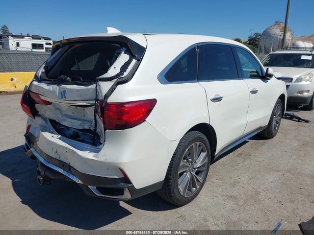 Продаж на аукціоні авто 2017 Acura Mdx Technology Package, vin: 5FRYD4H53HB023041, номер лоту: 45764840