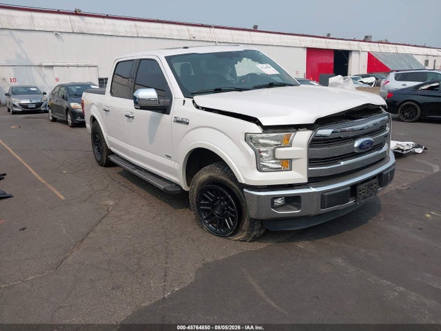2016 Ford F-150 Lariat მანქანა იყიდება აუქციონზე, vin: 1FTEW1CG6GKD39394, აუქციონის ნომერი: 45764850