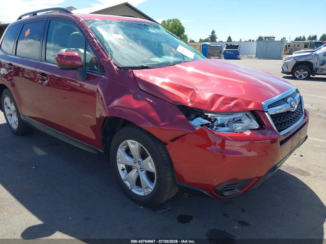 Auction sale of the 2015 Subaru Forester 2.5i Premium, vin: JF2SJADC4FH833439, lot number: 45764867