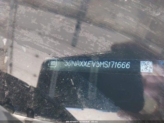 Продаж на аукціоні авто 2021 Chevrolet Equinox Awd Premier, vin: 3GNAXXEV3MS171666, номер лоту: 45764871