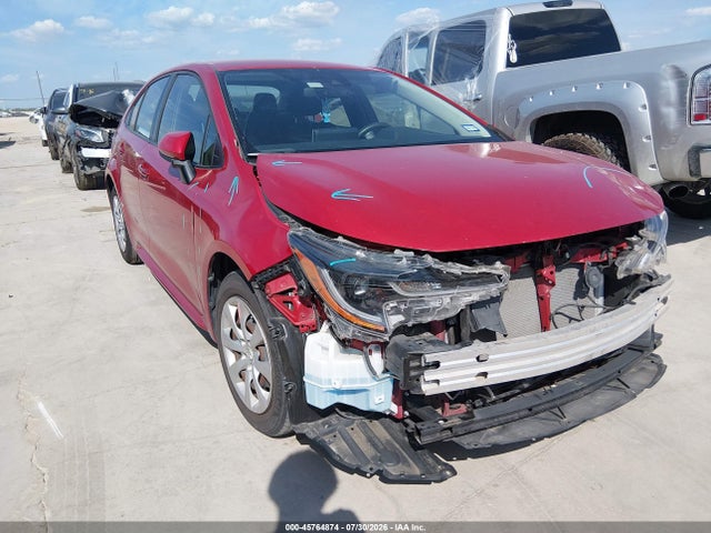 Продаж на аукціоні авто 2021 Toyota Corolla Le, vin: JTDEPMAE2MJ178365, номер лоту: 45764874