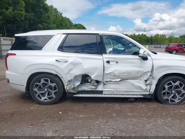 2021 Hyundai Palisade Calligraphy მანქანა იყიდება აუქციონზე, vin: KM8R7DHE8MU232124, აუქციონის ნომერი: 45764905