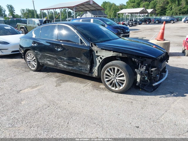 Aukcja sprzedaży 2018 Infiniti Q50 3.0t Luxe, vin: JN1EV7AR2JM445477, numer aukcji: 45764991