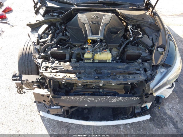 Aukcja sprzedaży 2018 Infiniti Q50 3.0t Luxe, vin: JN1EV7AR2JM445477, numer aukcji: 45764991