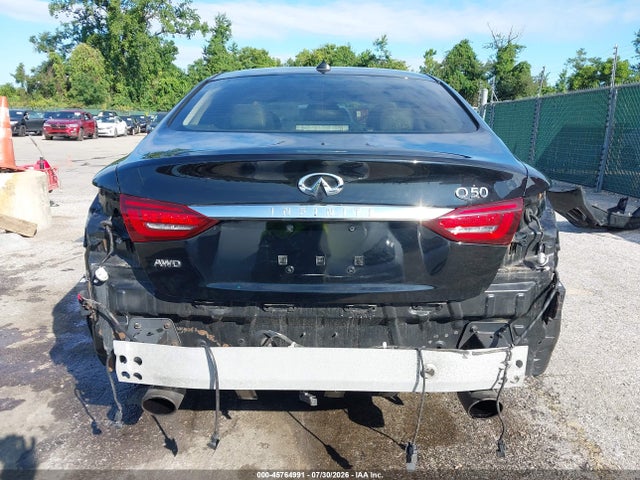 Aukcja sprzedaży 2018 Infiniti Q50 3.0t Luxe, vin: JN1EV7AR2JM445477, numer aukcji: 45764991