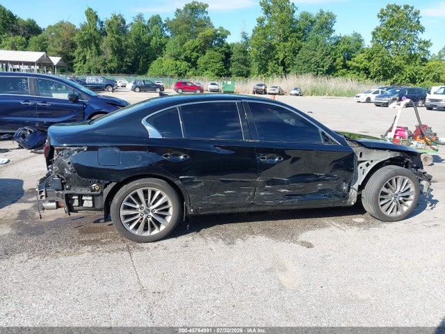 Aukcja sprzedaży 2018 Infiniti Q50 3.0t Luxe, vin: JN1EV7AR2JM445477, numer aukcji: 45764991
