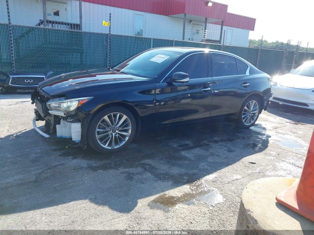 Aukcja sprzedaży 2018 Infiniti Q50 3.0t Luxe, vin: JN1EV7AR2JM445477, numer aukcji: 45764991