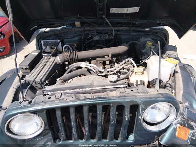 Продажа на аукционе авто 2000 Jeep Wrangler Sahara, vin: 1J4FA59SXYP701568, номер лота: 45765053
