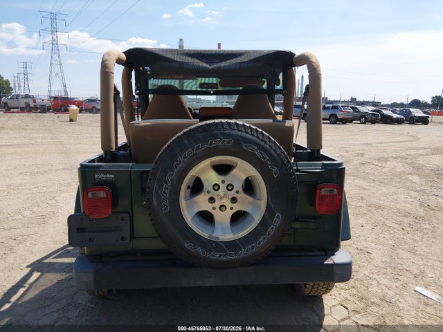 Продажа на аукционе авто 2000 Jeep Wrangler Sahara, vin: 1J4FA59SXYP701568, номер лота: 45765053
