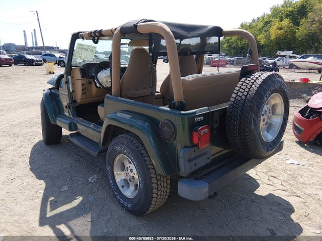 Продажа на аукционе авто 2000 Jeep Wrangler Sahara, vin: 1J4FA59SXYP701568, номер лота: 45765053