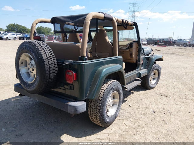 Продажа на аукционе авто 2000 Jeep Wrangler Sahara, vin: 1J4FA59SXYP701568, номер лота: 45765053