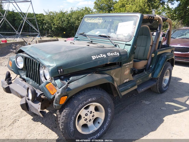 Продажа на аукционе авто 2000 Jeep Wrangler Sahara, vin: 1J4FA59SXYP701568, номер лота: 45765053