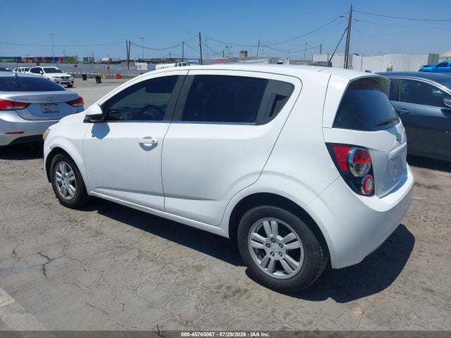 45765067 :رقم المزاد ، 1G1JC6SGXF4188898 vin ، 2015 Chevrolet Sonic Lt Auto مزاد بيع